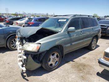  Salvage Toyota Highlander