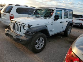  Salvage Jeep Wrangler