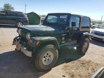  Salvage Jeep Wrangler