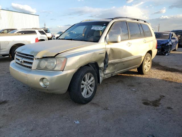  Salvage Toyota Highlander