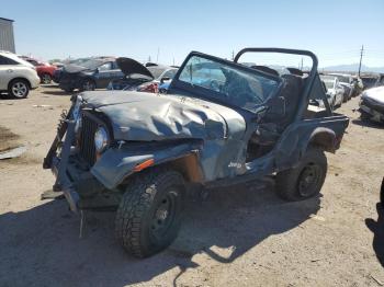  Salvage Jeep Wrangler