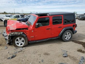  Salvage Jeep Wrangler