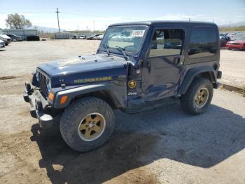  Salvage Jeep Wrangler