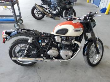  Salvage Triumph Motorcycle Bonneville