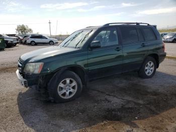  Salvage Toyota Highlander