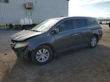  Salvage Hond Odyssey Exl
