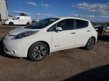  Salvage Nissan LEAF
