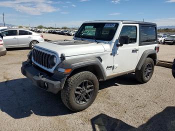  Salvage Jeep Wrangler