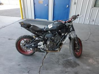  Salvage Yamaha Fz-07 09