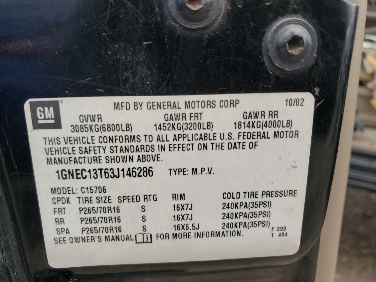 Chev Tahoe C1500 Image 9