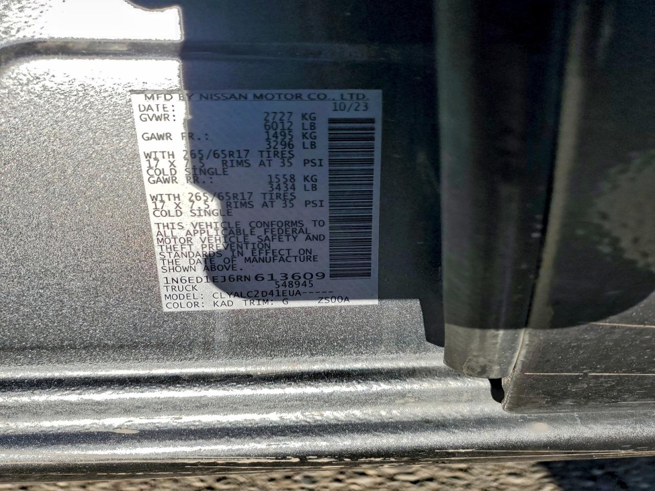 Nissan Frontier S Image 11