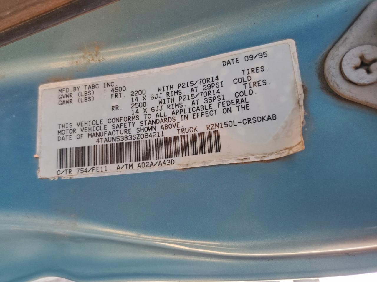 Toyota Tacoma Xtracab Image 5