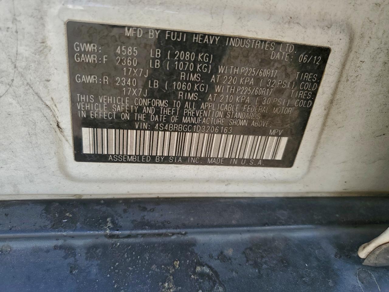 Subaru Outback 2.5i Premium Image 3