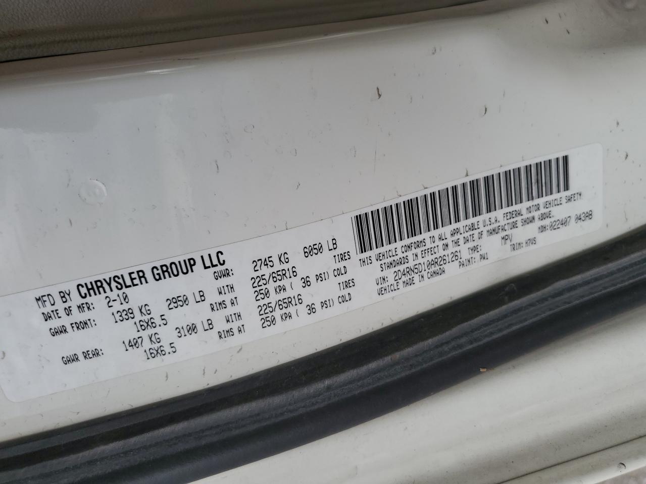 Dodge Caravan Sxt Image 9