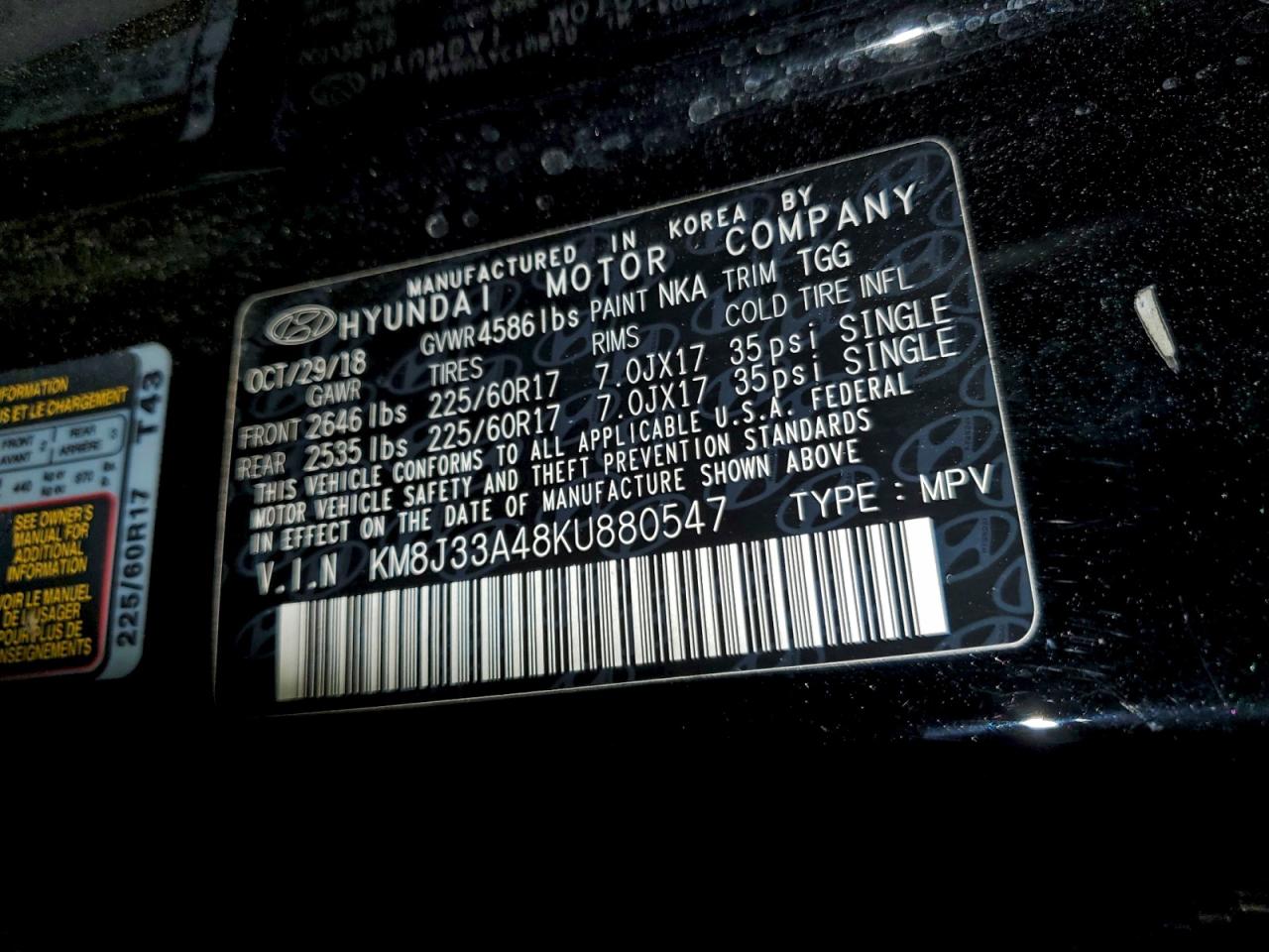 Hyundai TUCSON Limited Image 10