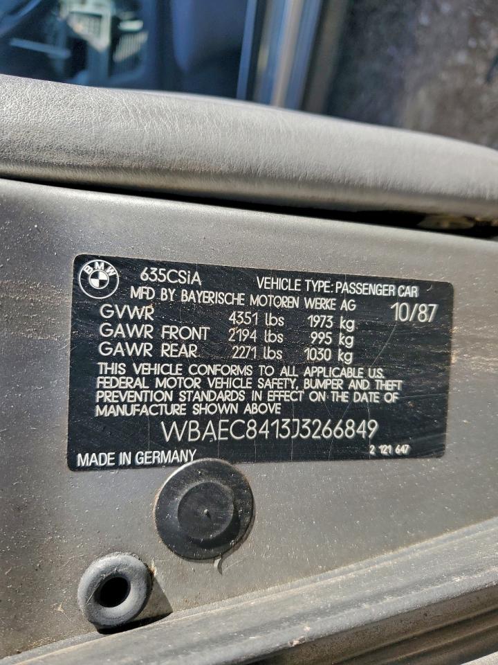 BMW 6 Series Csi Automatic Image 11