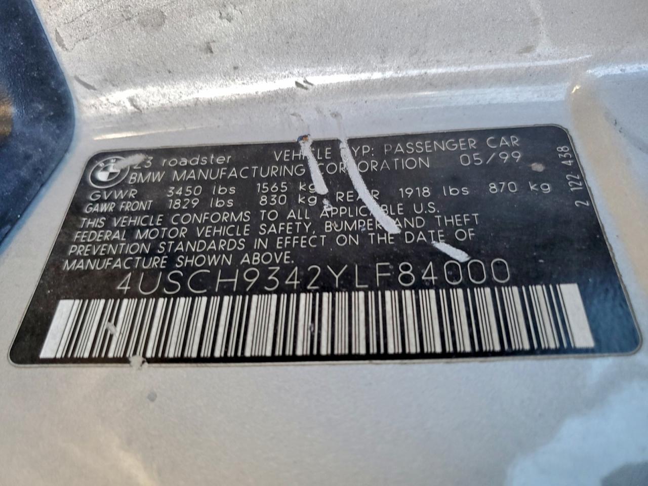 BMW Z Series 2.3 Image 4