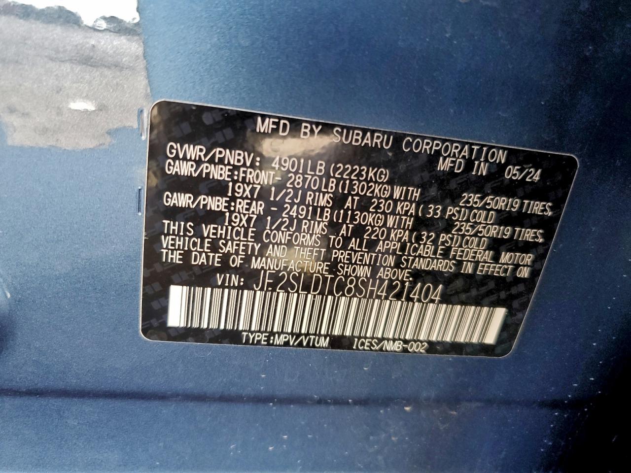 Subaru Forester Touring Image 14