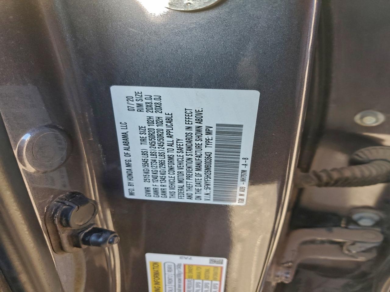 Honda Pilot Se Image 2